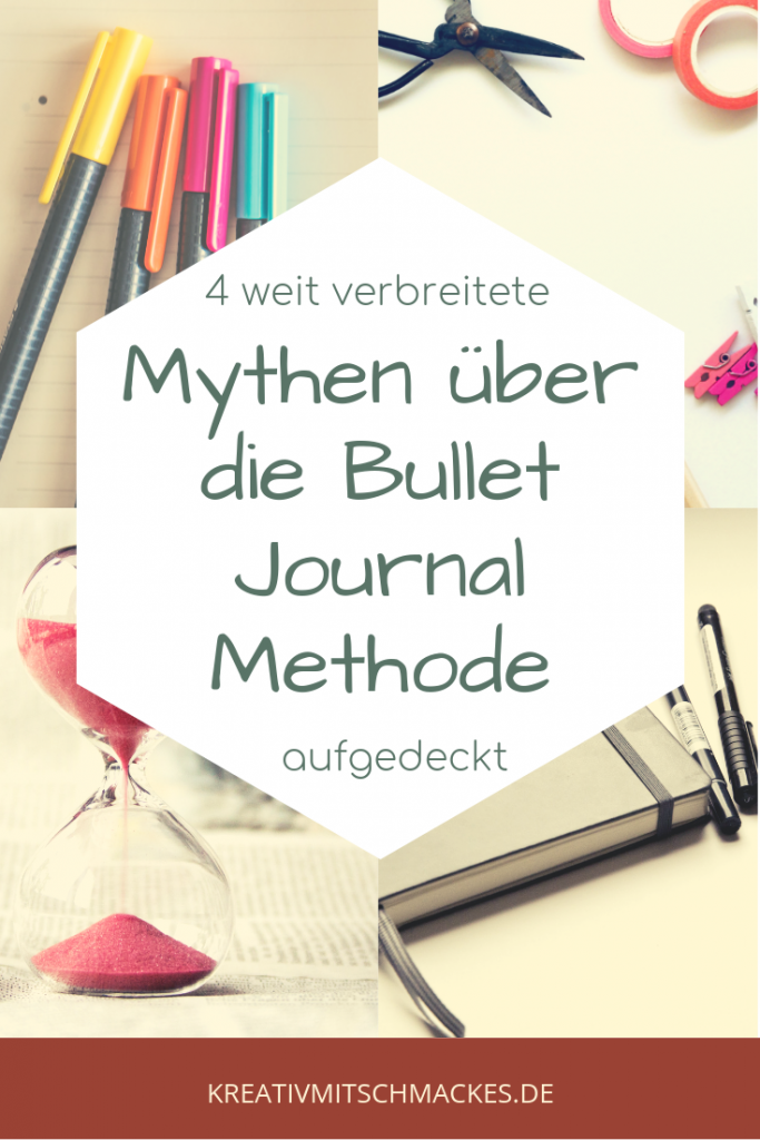 4 weit verbreitete Mythen über die Bullet Journal Methode aufgedeckt